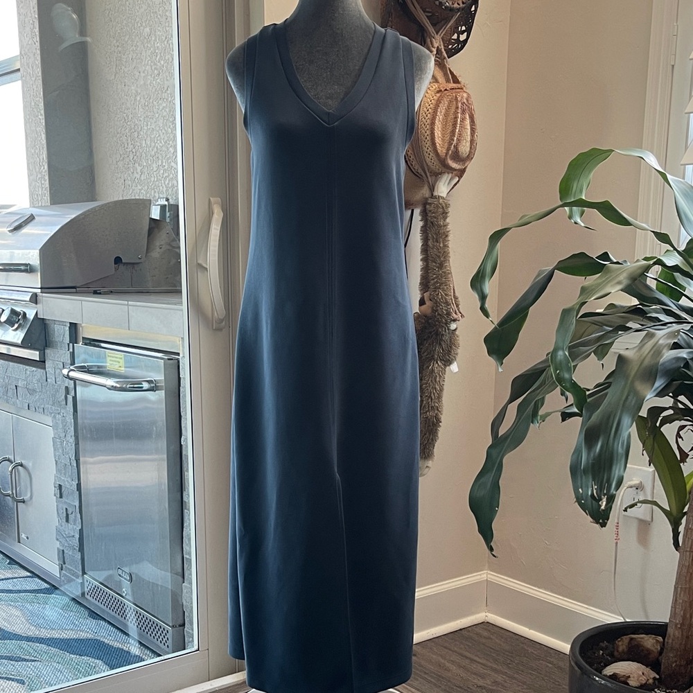 Dark teal Blue Maxi Dress